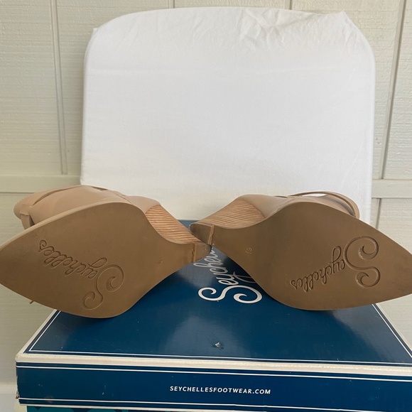 SEYCHELLES Leather Wedge Booties - Picture 8 of 11